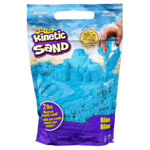 Песок для детского творчества Kinetic Sand Colour Синий 907 г (71453B) ТОП в Хмельницком