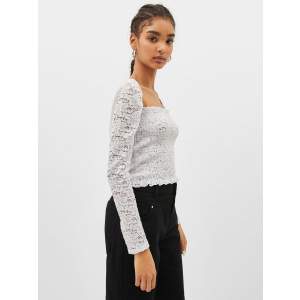 Топ Bershka 2230-187-251 M Белый (SZ02230187251034) в Хмельницком