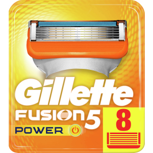 Змінні картриджі для гоління (леза) чоловічі Gillette Fusion5 Power 8 шт (7702018877621) ТОП в Хмельницькому