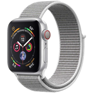 Ремешок Promate Fibro-38 для Apple Watch 38-40 мм 1/2/3/4/5/6/SE White (fibro-38.white) в Хмельницком