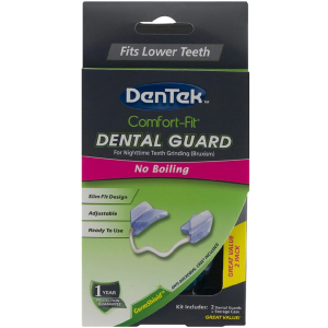 Зубна капа DenTek Комфортна посадка в упаковці 2 шт (47701001516) надійний