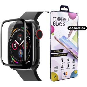 Захисне скло Drobak для Apple Watch Series 6 44 мм Black (313123) краща модель в Хмельницькому