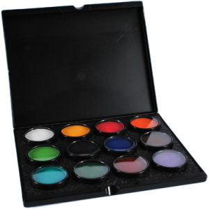 Професійна палітра аквагриму Mehron Paradise Makeup AQ 12 відтінків по 40 г (800-PAL-A) (764294580999) ТОП в Хмельницькому