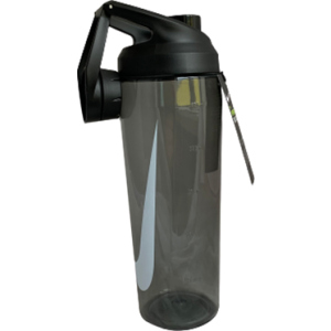 Пляшка для води Nike N.100.0622.025.24 TR Hypercharge Chug Bottle 24 Oz 709 мл Антрацитова (887791370990) ТОП в Хмельницькому