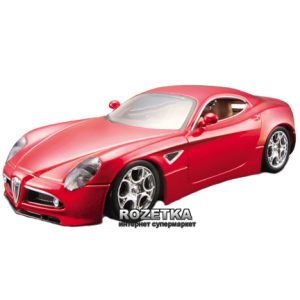 Автомодель Bburago (1:32) Alfa 8C Competizone (2007) (18-43004) Красный металлик лучшая модель в Хмельницком