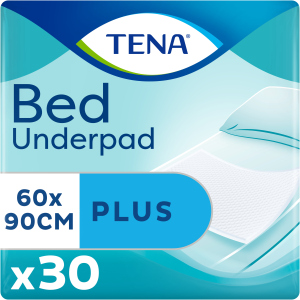 Одноразові пелюшки, що вбирають Tena Bed Plus 60x90 см 30 шт (7322540800760) ТОП в Хмельницькому