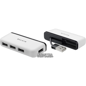 USB-хаб Belkin USB 2.0 4 порта White (F4U021bt) в Хмельницком