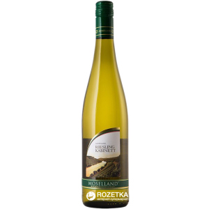 Вино Moselland Riesling біле напівсолодке 0.75 л 9.5% (4006975001444)