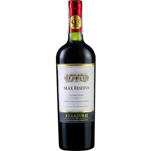 Вино Errazuriz Max Reserva Carmenere красное сухое 0.75 л 14.5% (7804304001229) ТОП в Хмельницком