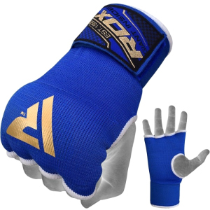 Бинти рукавички RDX Inner Gel XL Сині (63_10408) рейтинг