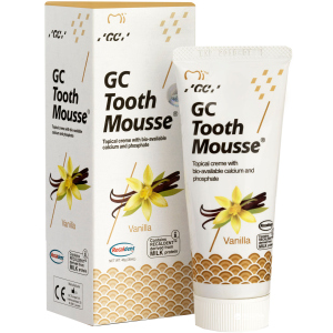 Крем для зубов GC Tooth Mousse Vannilla 35 мл (D6583286221) ТОП в Хмельницькому