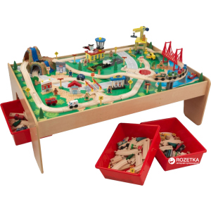 Железная дорога KidKraft Waterfall Mountain Train Set and Table (17850) рейтинг