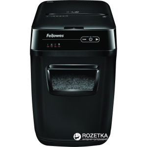 Шредер Fellowes AutoMax 200C 200 листов 4х38 мм 32 л (ff.U4653601) ТОП в Хмельницком