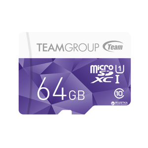 Team Color Card MicroSDXC 64GB Class 10 UHS (TCUSDX64GUHS02)