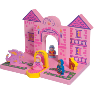 Набір плаваючих блоків для ванни Just Think Toys Замок Принцеси 18 елементів (22086) (0684979220869)
