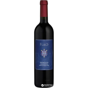 Вино Flaio Primitivo Salento червоне сухе 0.75 л 13.5% (8005276077017) надійний