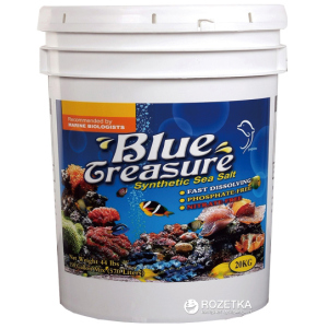 Сіль Blue Treasure Reef Sea Salt для LPS коралів 20 кг (6954677700074) краща модель в Хмельницькому