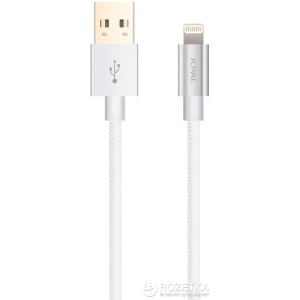 Кабель синхронизации JCPAL Lightning - Dual USB для Apple iPhone 1.5 м Silver (JCP6108)