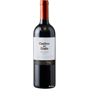 Вино Casillero del Diablo Carmenere Reserva червоне сухе 0.75 л 13.5% (7804320087016) ТОП в Хмельницькому