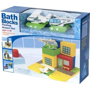 Набір плаваючих блоків для ванни Just Think Toys Аеропорт 13 елементів (22088) (0684979220883) краща модель в Хмельницькому