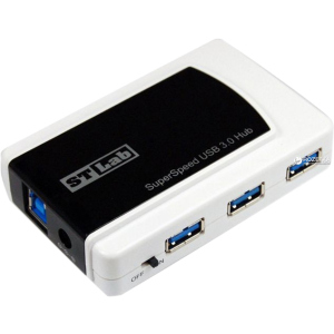 USB-хаб STLab USB 3.0 7 портів з БП (U-870) ТОП в Хмельницькому