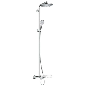 Душовий гарнітур HANSGROHE Crometta S 240 Showerpipe 27320000 ТОП в Хмельницькому