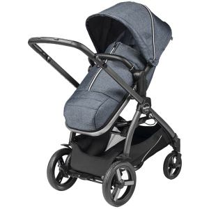 хорошая модель Коляска Peg-Perego Ypsi Luxe Mirage Серо-синяя (IP15300000BA71) (8005475409305)