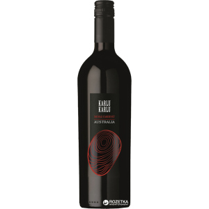 Вино Karlu Karlu Shiraz-Cabernet красное сухое 0.75 л 13.5% (3263280117784) лучшая модель в Хмельницком