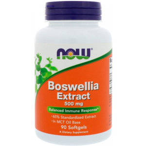 Натуральний екстракт NOW Boswellia Extract 500 мг 90 капсул (733739049360) краща модель в Хмельницькому