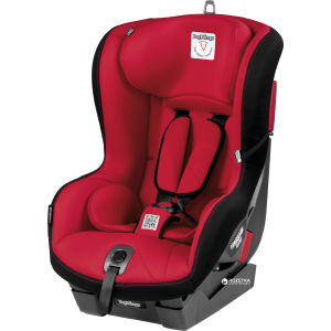 Автокресло Peg-Perego Viaggio 1 Duo-Fix K Rouge Черное с красным (IMDA020035DX13DX79) (8005475359471) лучшая модель в Хмельницком