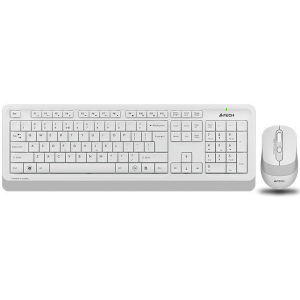 Комплект беспроводной A4Tech Fstyler FG1010 White+Grey USB (186317) ТОП в Хмельницком