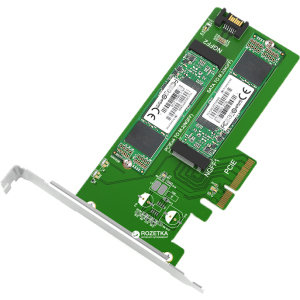 Адаптер Maiwo Multi-Size PCI-E to M.2 PCIe SSD / SATA to M.2 SATA SSD (KT015) в Хмельницком