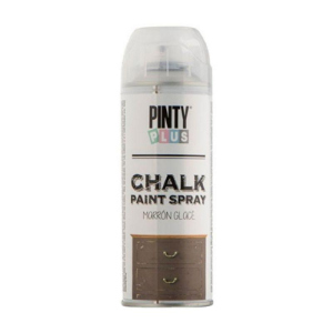 Краска-аэрозоль на водной основе PINTYPLUS Chalk-finish 400мл каштановый (8429576230208) ТОП в Хмельницком