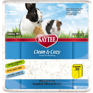 Підстилка для гризунів Kaytee Clean&Cozy White Біла Целюлозний поглинаючий 620 г (4.1 л) (071859946290) ТОП в Хмельницькому