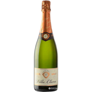 Вино ігристе Villa Clara Cava Brut біле сухе 0.75 л 11.5% (8421414319038) краща модель в Хмельницькому