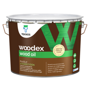 Олія вологозахисна TEKNOS WOODEX WOOD OIL для деревини 9л краща модель в Хмельницькому