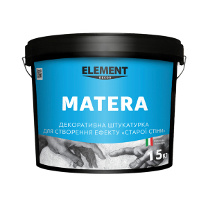 Декоративная штукатурка MATERA ELEMENT DECOR 15 кг лучшая модель в Хмельницком