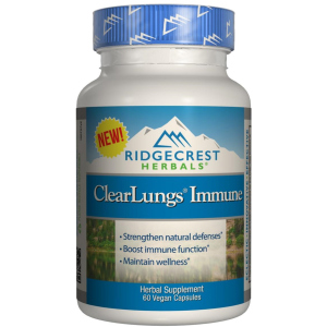 Натуральная добавка RidgeCrest Herbals Clear Lungs Immune 60 гелевых капсул (355724001391) ТОП в Хмельницком