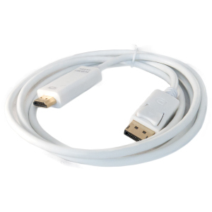 Кабель ExtraDigital DisplayPort to HDMI 30AVG 4Kx2K 1,8 м (KBH1747) лучшая модель в Хмельницком