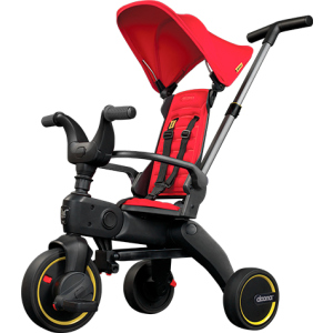 Складной трехколесный велосипед Doona Liki Trike S1 Flame Red (SP510-99-031-015) (4897055666673) ТОП в Хмельницком