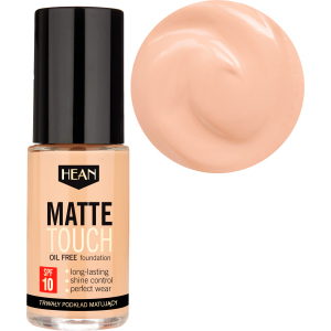 Основна основа Hean Matte Touch foundation 002 натуральний 30 мл (5907474472300) ТОП в Хмельницькому