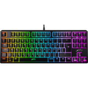 Клавиатура проводная Xtrfy K4 TKL RGB Kailh Red RGB USB (XG-K4-RGB-TKL-R-RUS) ТОП в Хмельницком