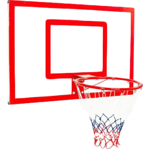 Баскетбольный щит Newt Jordan с кольцом и сеткой 1000 х 670 мм (NE-MBAS-2-400G)