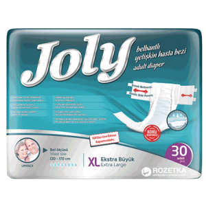 Підгузки для дорослих Joly 4 Extra Large 30 шт (8690536805198) ТОП в Хмельницькому