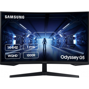 Mонитор 31.5" Samsung Odyssey G5 LC32G54T Black (LC32G54TQWIXCI) ТОП в Хмельницком