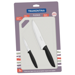 хороша модель Набір ножів Tramontina Plenus 3 предмети (23498/014)