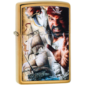 Запальничка Zippo 204B Mazzi Золотиста (Zippo 29781) ТОП в Хмельницькому