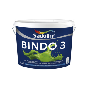 Краска для стен и потолков Sadolin Bindo 3 BW 10 литров лучшая модель в Хмельницком