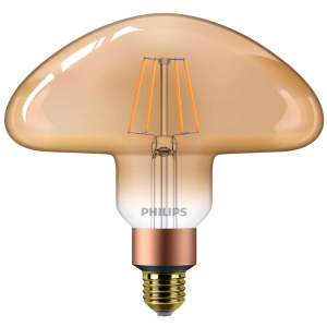 Светодиодная лампа Philips Filament LED Classic 30W Mushroom E27 2000K GOLD D (929001935601) лучшая модель в Хмельницком