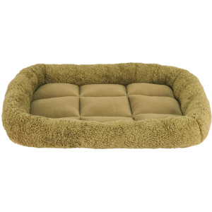 Лежак для кошек и собак Фортнокс FX home Комфорт 56 х 46 х 8 см Коричнево-оливковый (2820000013613)
